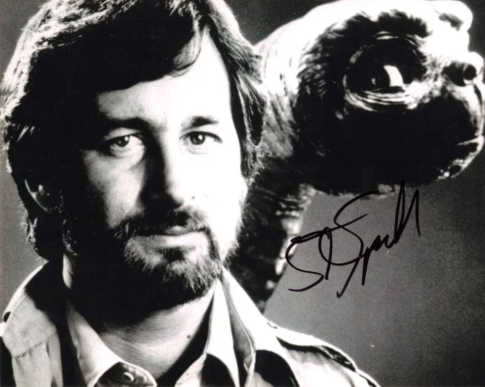 Steven Spielberg — Steven Spielberg Signed Autograph 8x10 Photo - Legendary ET Director w/ JSA COA