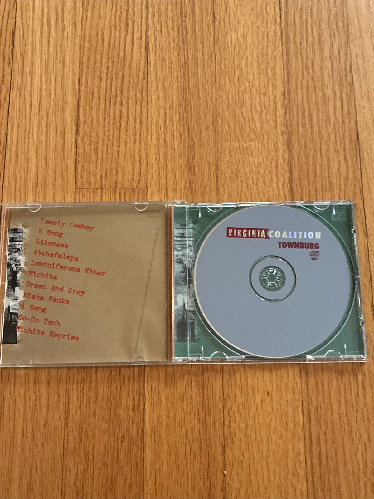 Virginia Coalition - Townburg • SIGNED / AUTOGRAPHED Used CD, image 3