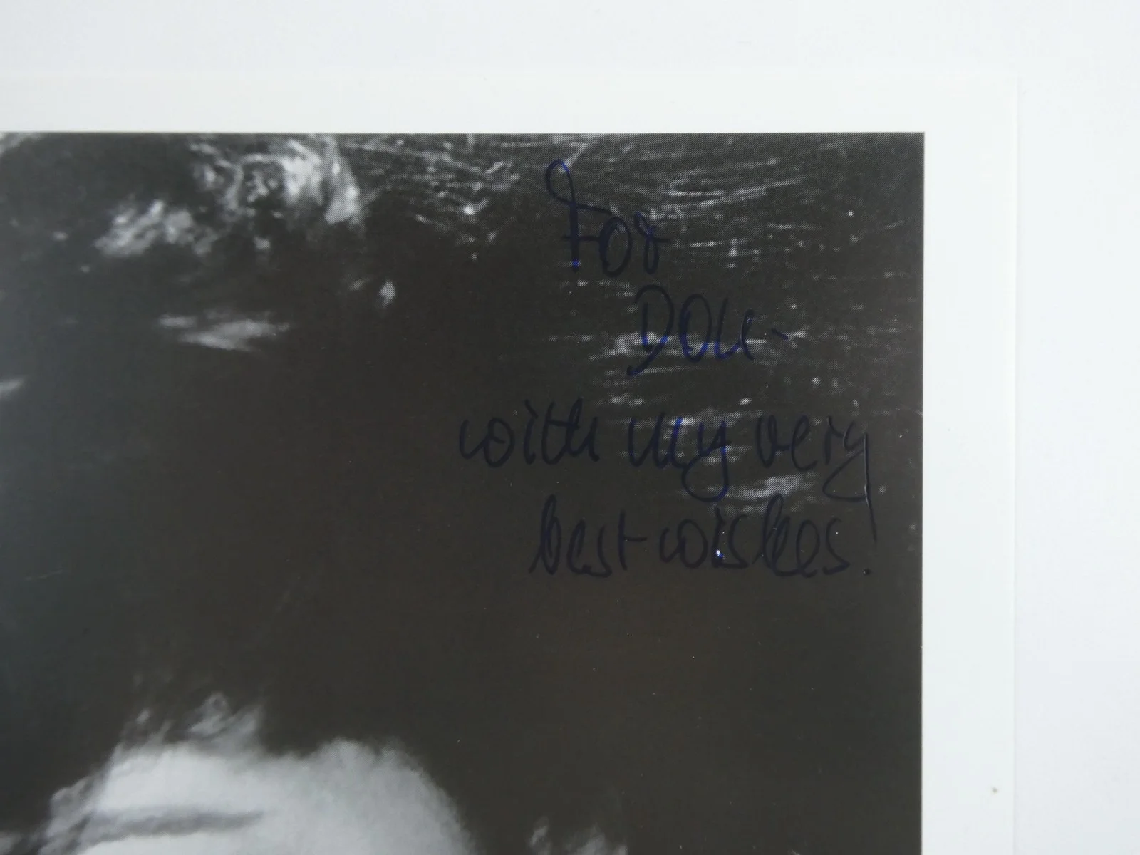 Ursula Thiess — Ursula Thiess Signed 8x10 B&W Photo Autographed Personalized For Don, image 3