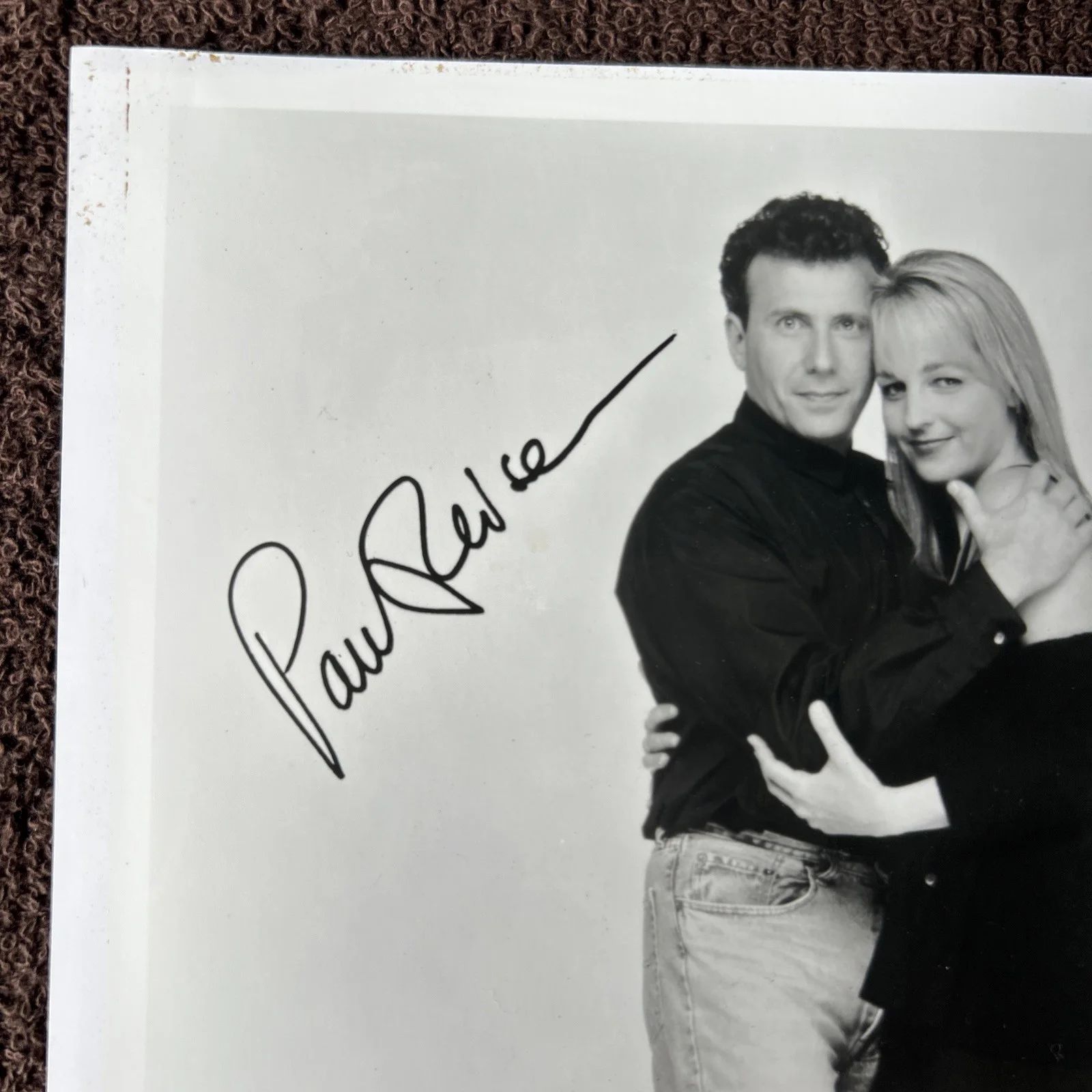 Helen Hunt Paul Reiser Autographed Photo 8x10 TV Actor Signed star, image 4