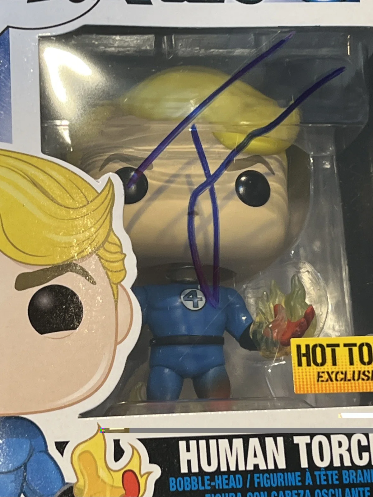 Joseph Quinn — Joseph Quinn Signed Autograph Fantastic Four Funko Exclusive Hot Topic PSA/DNA, image 2