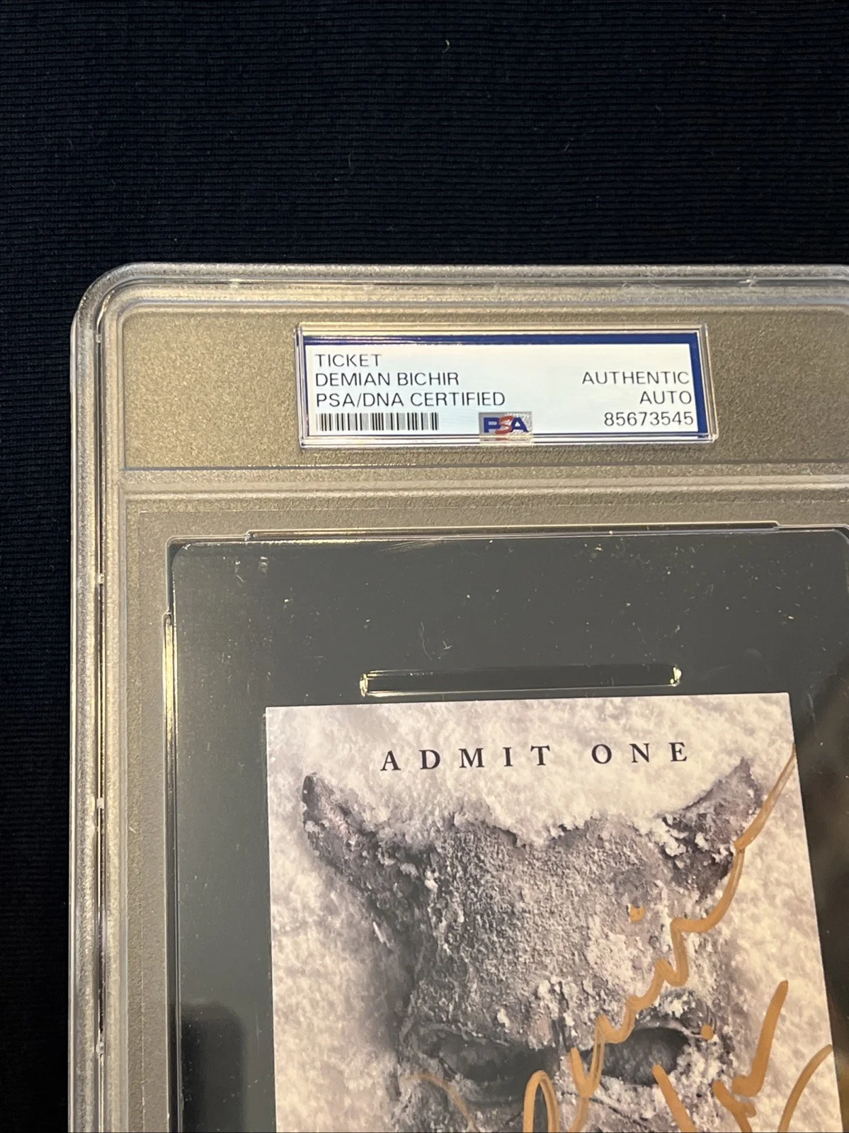 Demian Bichir — Demian Bichir signed autograph Black Phone 2 Premier Ticket Slabbed PSA/DNA, изображение 3