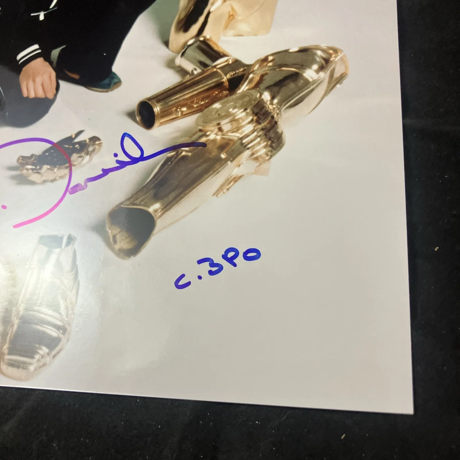 Anthony Daniels — Anthony Daniels personal star wars collection hand signed 8 x 10 costume parts.., изображение 4