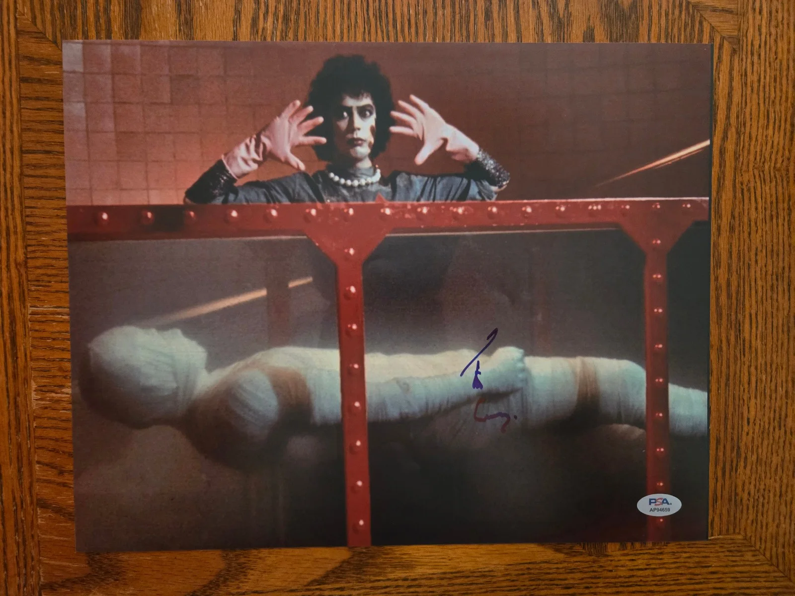 Tim Curry — Tim Curry Signed Rocky Horror Picture Show 11x14 (PSA COA)