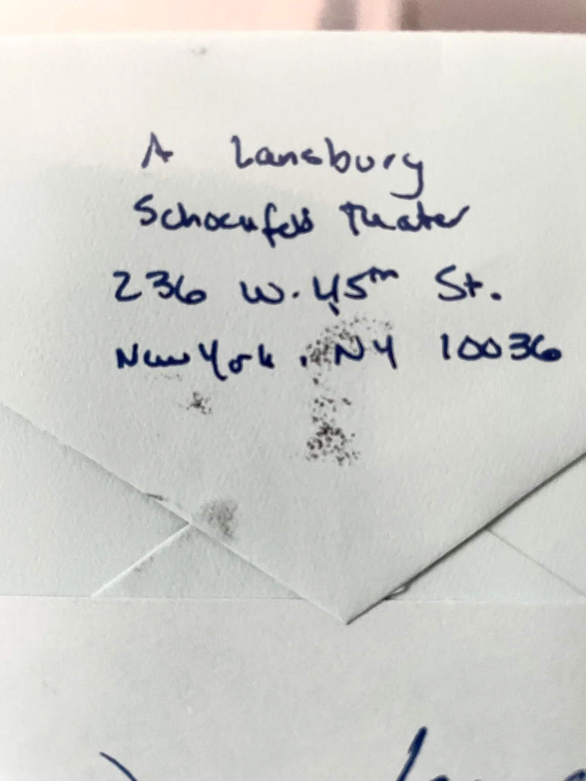 Angela Lansbury Signed Letter, image 2