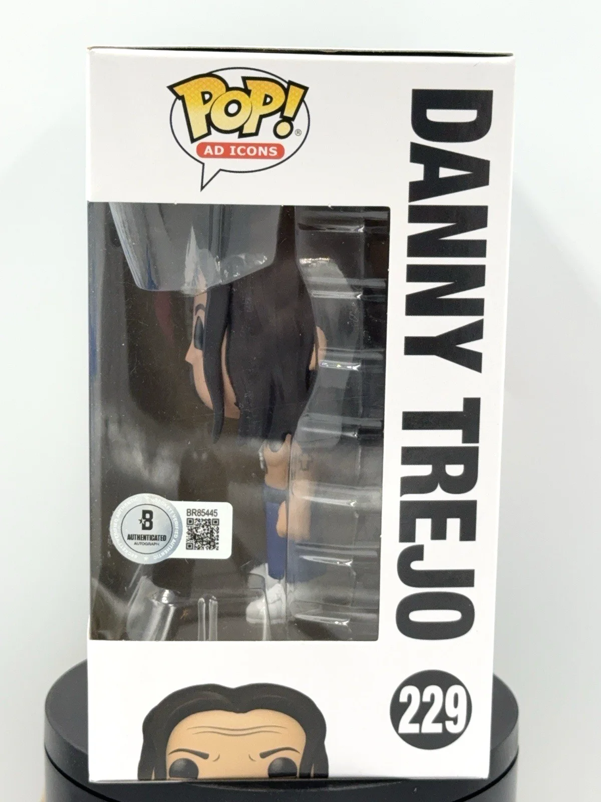 Danny Trejo #229 Signed Funko Pop Beckett Certified Autograph NM / Mint, image 3