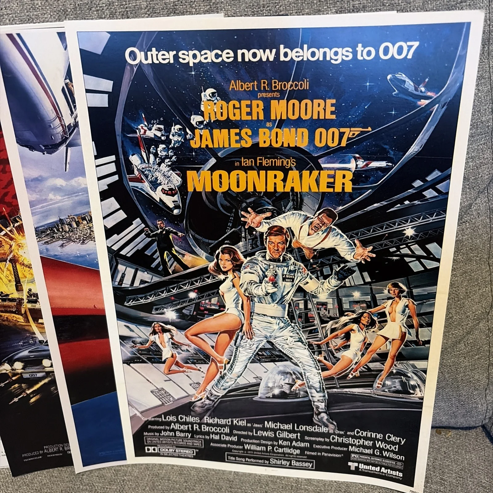 James Bond 007 Film Poster Print Bundle 6x A4, image 2