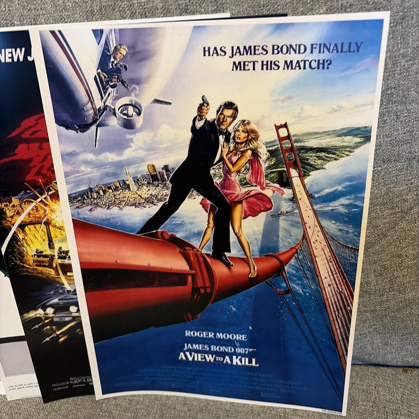 James Bond 007 Film Poster Print Bundle 6x A4, image 3