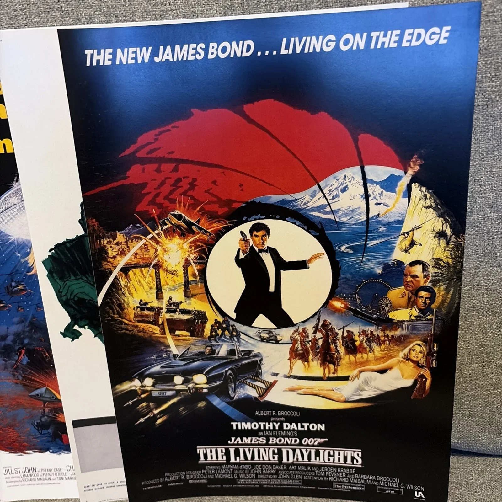 James Bond 007 Film Poster Print Bundle 6x A4, image 4
