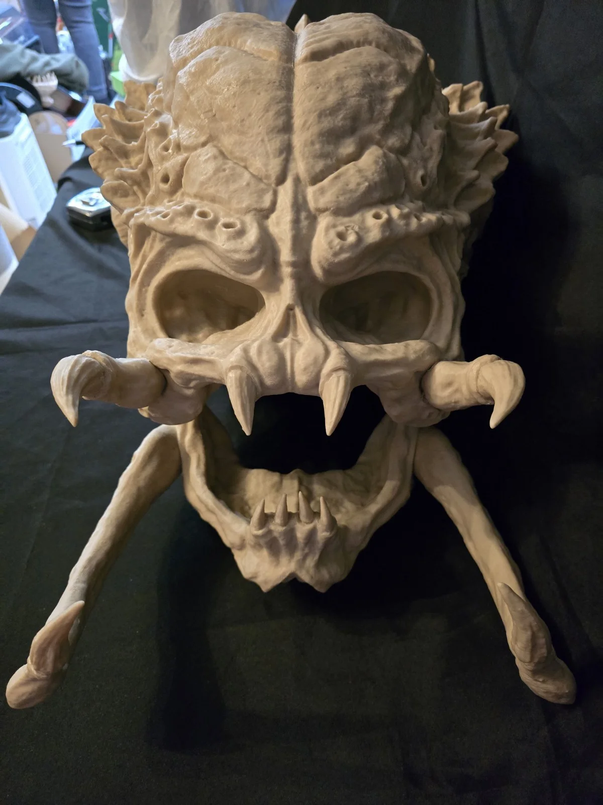 Predator skull life-size, trophy, massive great detail fan art, изображение 2