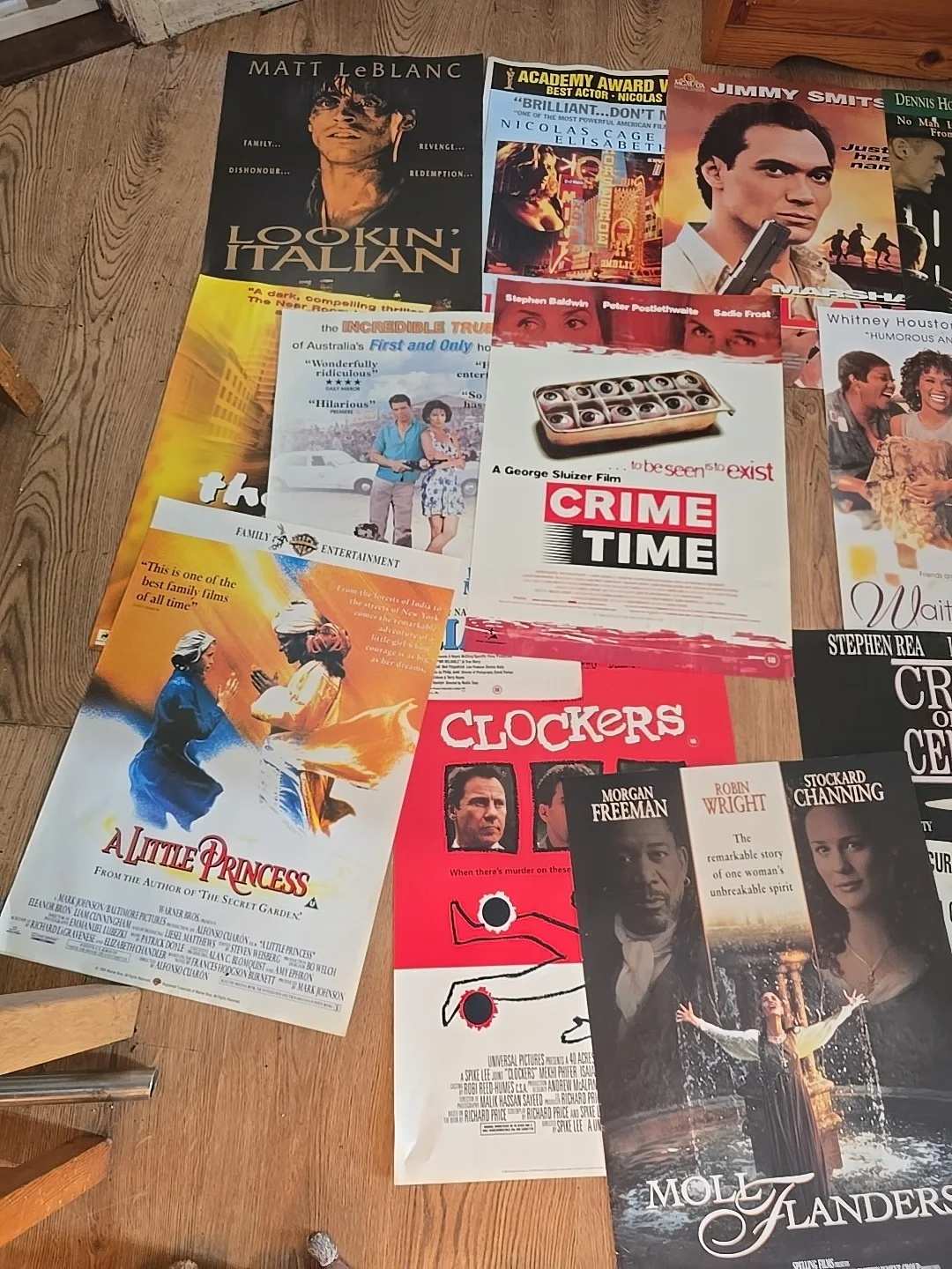 JOB LOT 16 90s VIDEO SHOP Rental Posters Collectable VHS Memorabilia #1, изображение 2