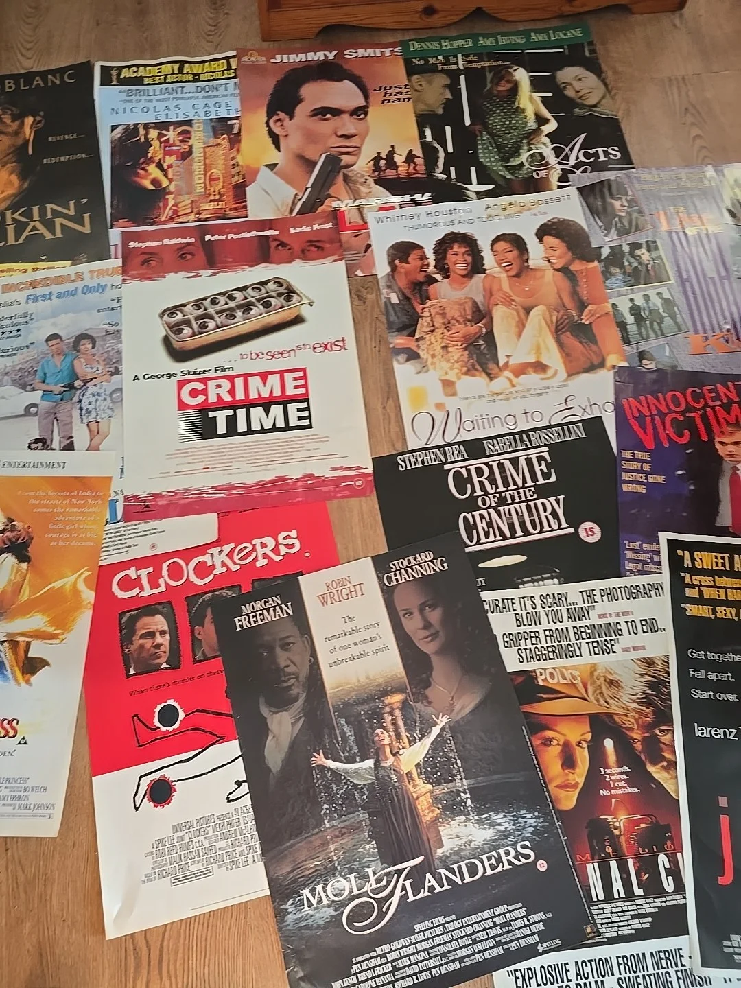 JOB LOT 16 90s VIDEO SHOP Rental Posters Collectable VHS Memorabilia #1, изображение 3