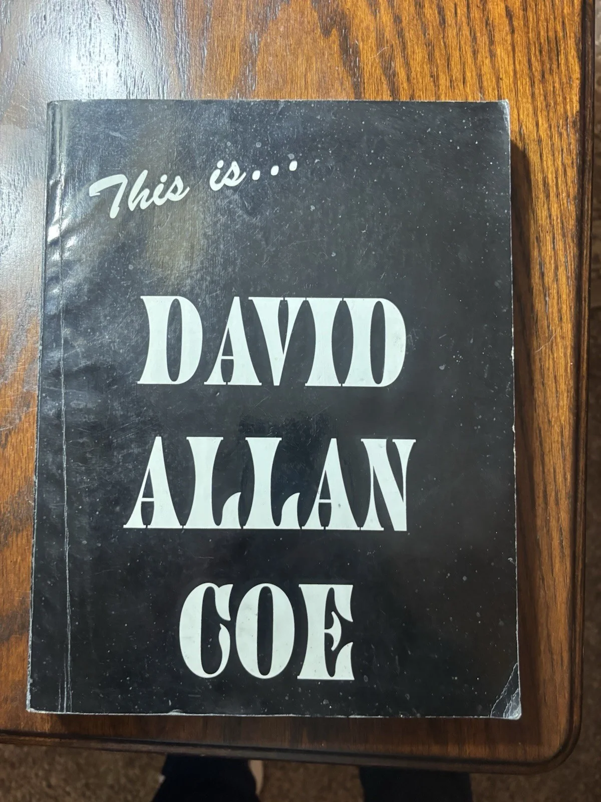 David Allen Coe Autographed Scrapbook, image 2