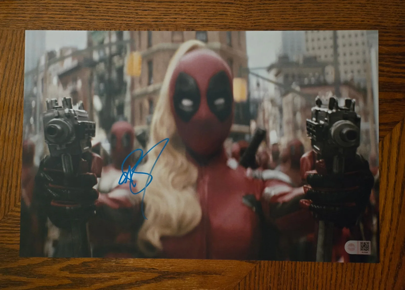 Blake Lively — Blake Lively Signed "Lady Deadpool" 11x17 from Deadpool & Wolverine (SWAU COA)