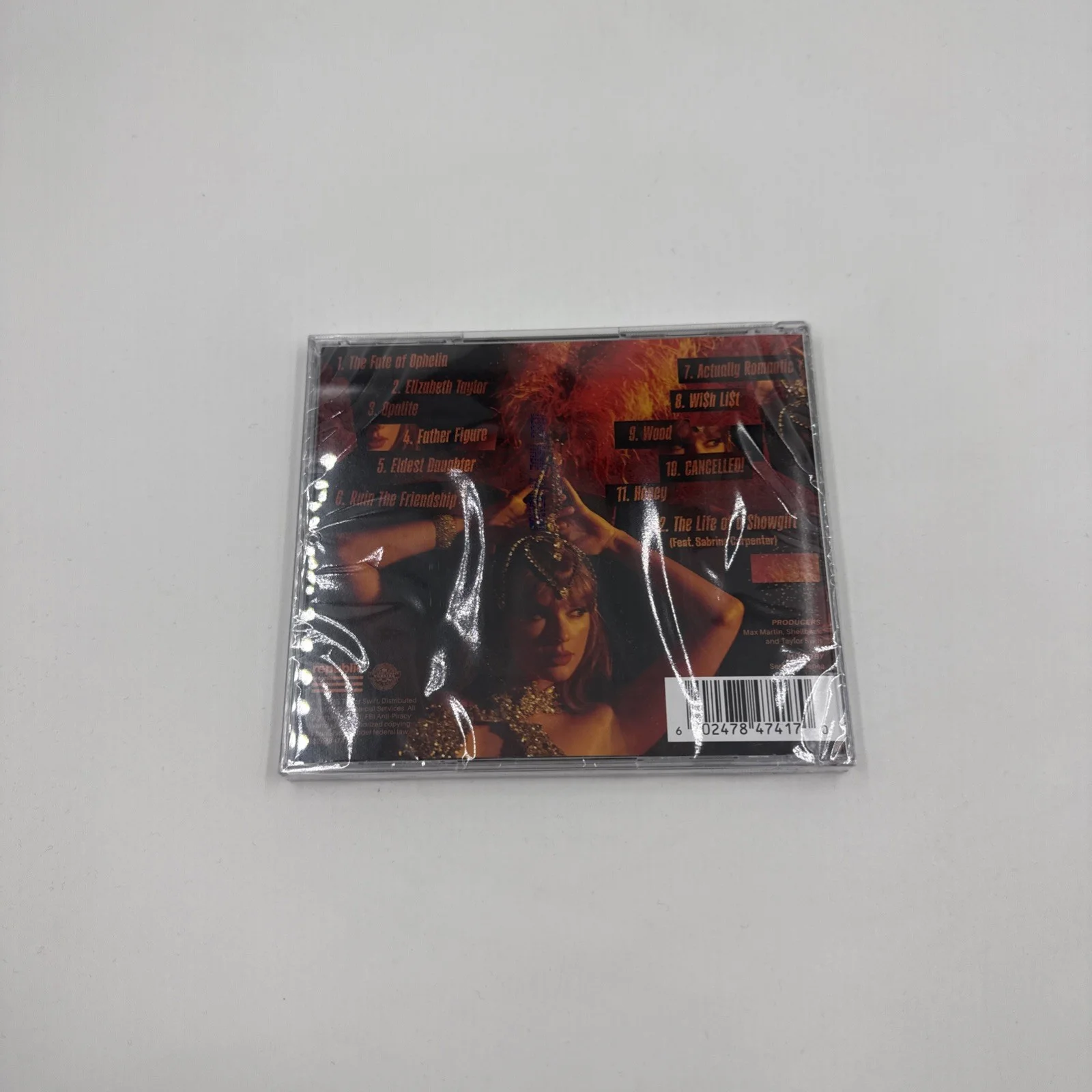 Taylor Swift - The Life of a Showgirl CD + Hand Signed Photo 2 SHIPS NOW!, изображение 2