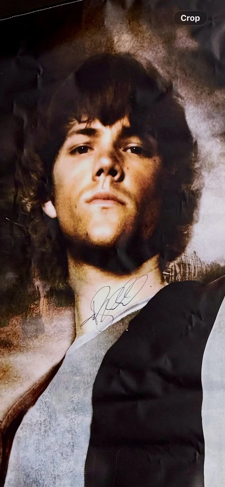 Supernatural Banner Signed by Jensen Ackles And Jared Padalecki, image 2