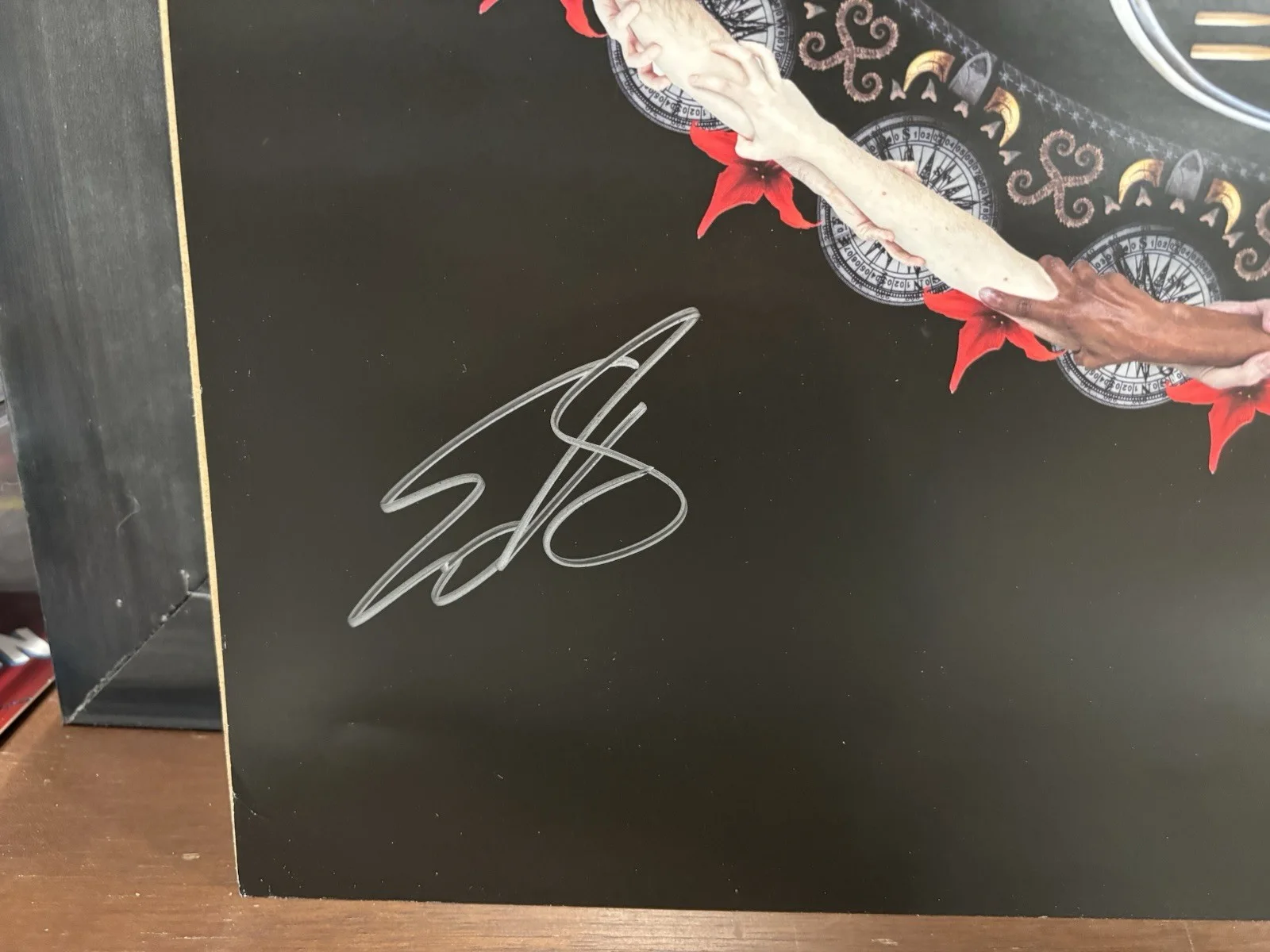 Shinedown Amaryllis Album Signed Lithograph Poster 18x24in, изображение 4