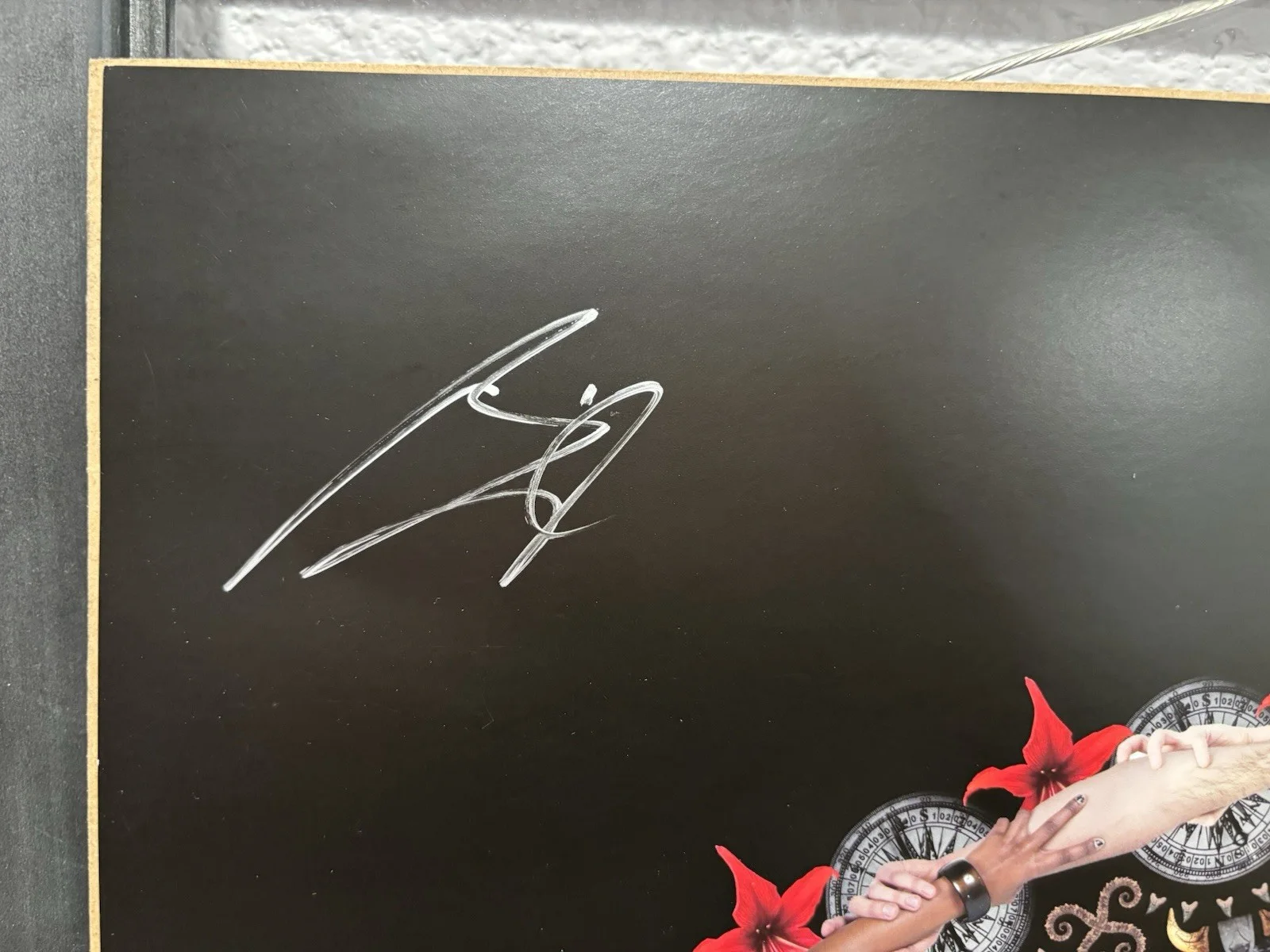 Shinedown Amaryllis Album Signed Lithograph Poster 18x24in, изображение 5