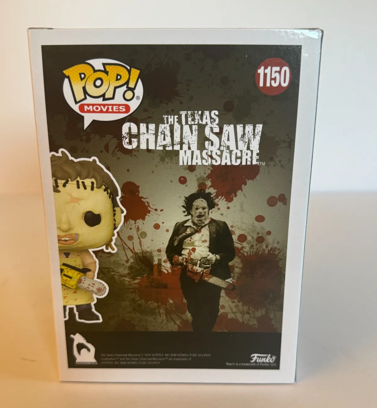 Bob Elmore — Bob Elmore Leatherface Funko Pop Signature Series Signed/w Inscription Ltd 21/50, изображение 3