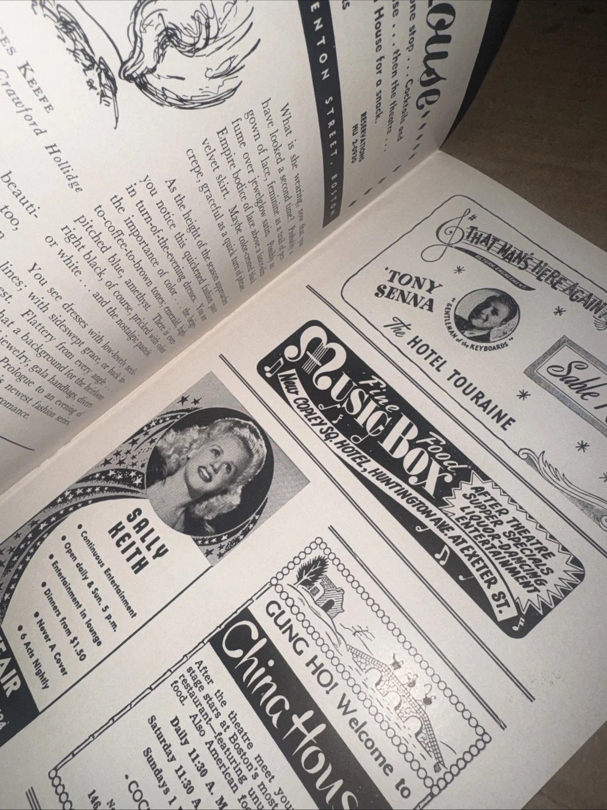 Dan O’Herlihy & Alice Reinhardt Autograph Signed Plymouth Theatre Playbill, изображение 5