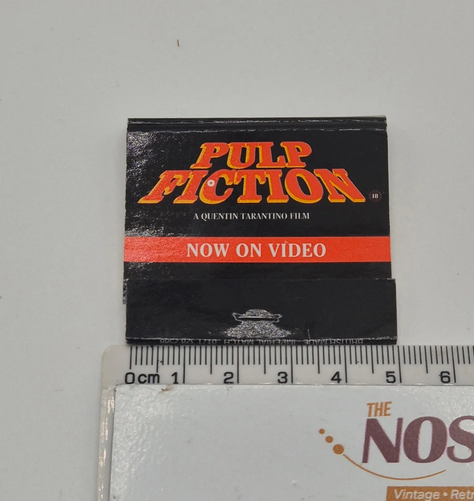 Pulp Fiction Video Promotional Matches, image 5