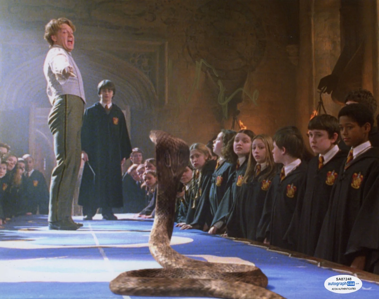 KENNETH BRANAGH — Kenneth Branagh signed "HARRY POTTER" 8x10 Photo q PROOF Gilderoy Lockhart ACOA, image 3
