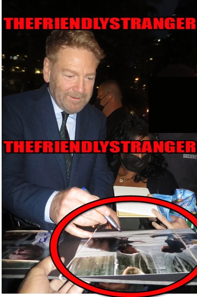 KENNETH BRANAGH — Kenneth Branagh signed "THOR" 8x10 Photo h EXACT PROOF Director ACOA COA, изображение 3