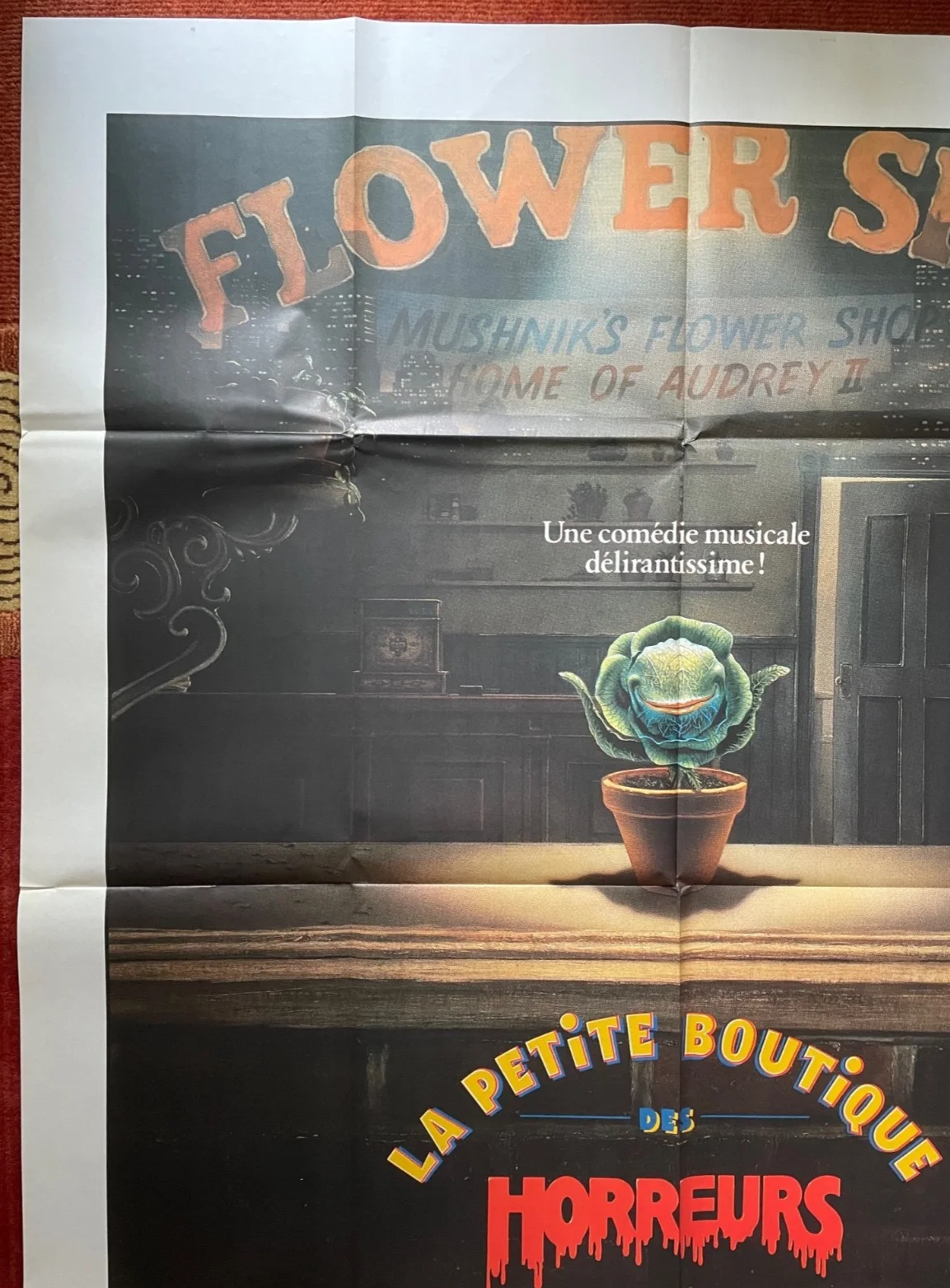 LITTLE SHOP OF HORRORS (1986) Original French Movie Poster Steve Martin, изображение 2
