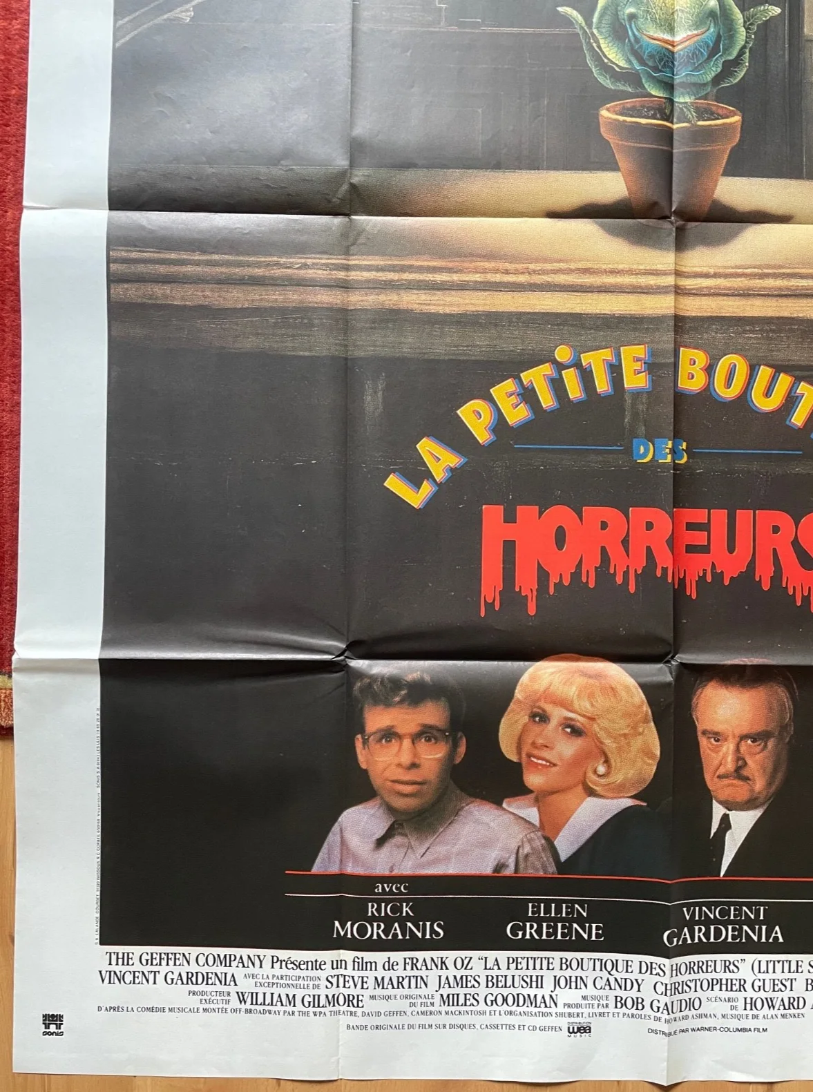 LITTLE SHOP OF HORRORS (1986) Original French Movie Poster Steve Martin, изображение 4