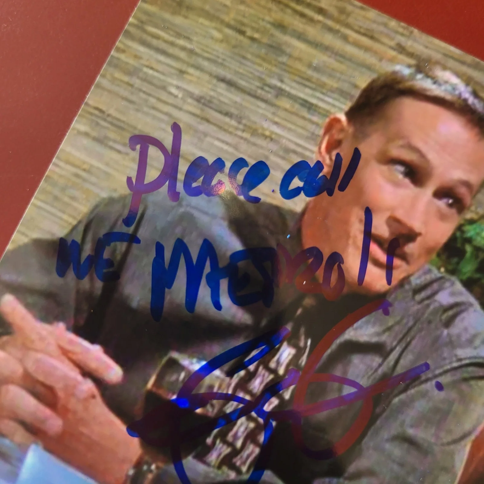 Mark Metcalf — Mark Metcalf Seinfeld Animal House Hand Signed 4x6 Autograph Photo Pic, изображение 2