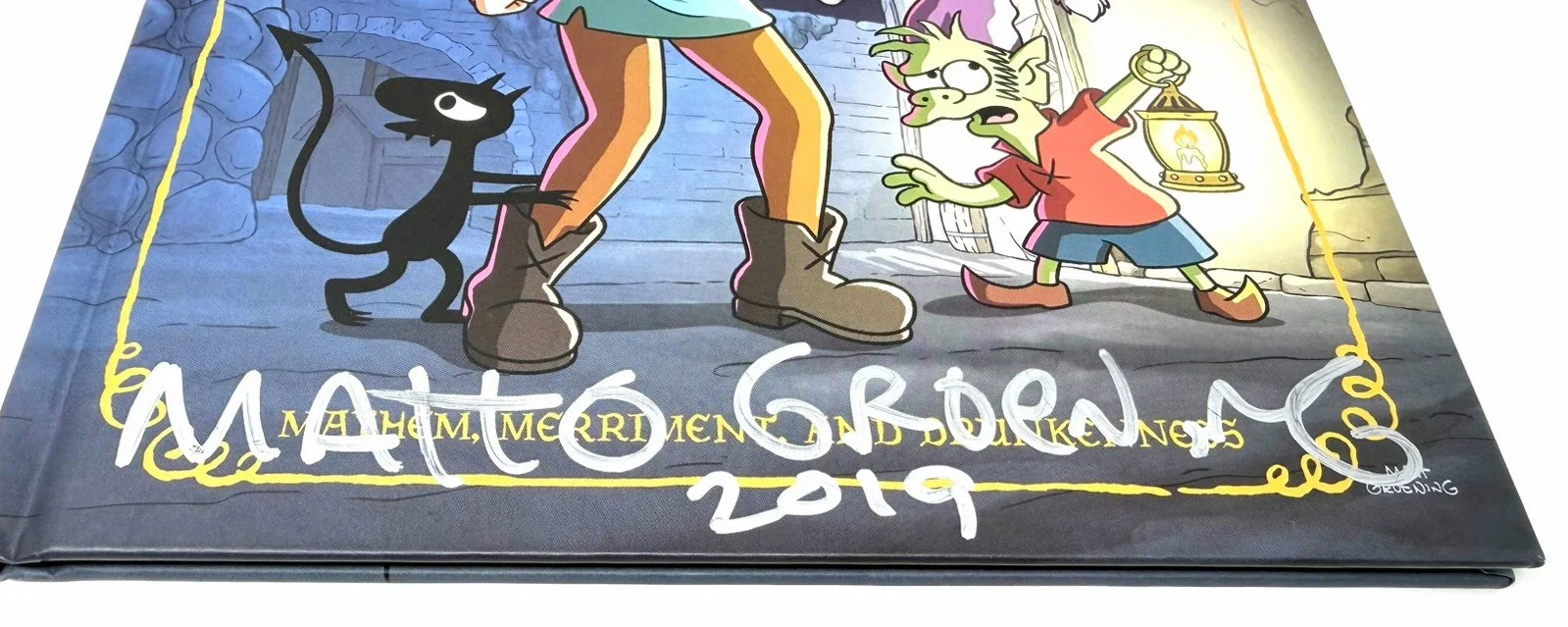 Disenchantment Untold Tales autographed signed dated Matt Groening Simpsons, изображение 4