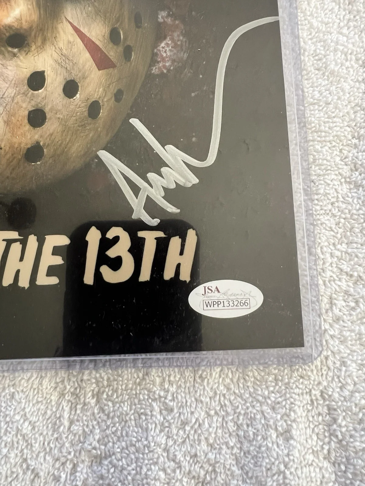 Ari Lehman — Ari Lehman "OG Jason" FRIDAY THE 13TH Signed Autograph 8x10 Photo with COA, изображение 2