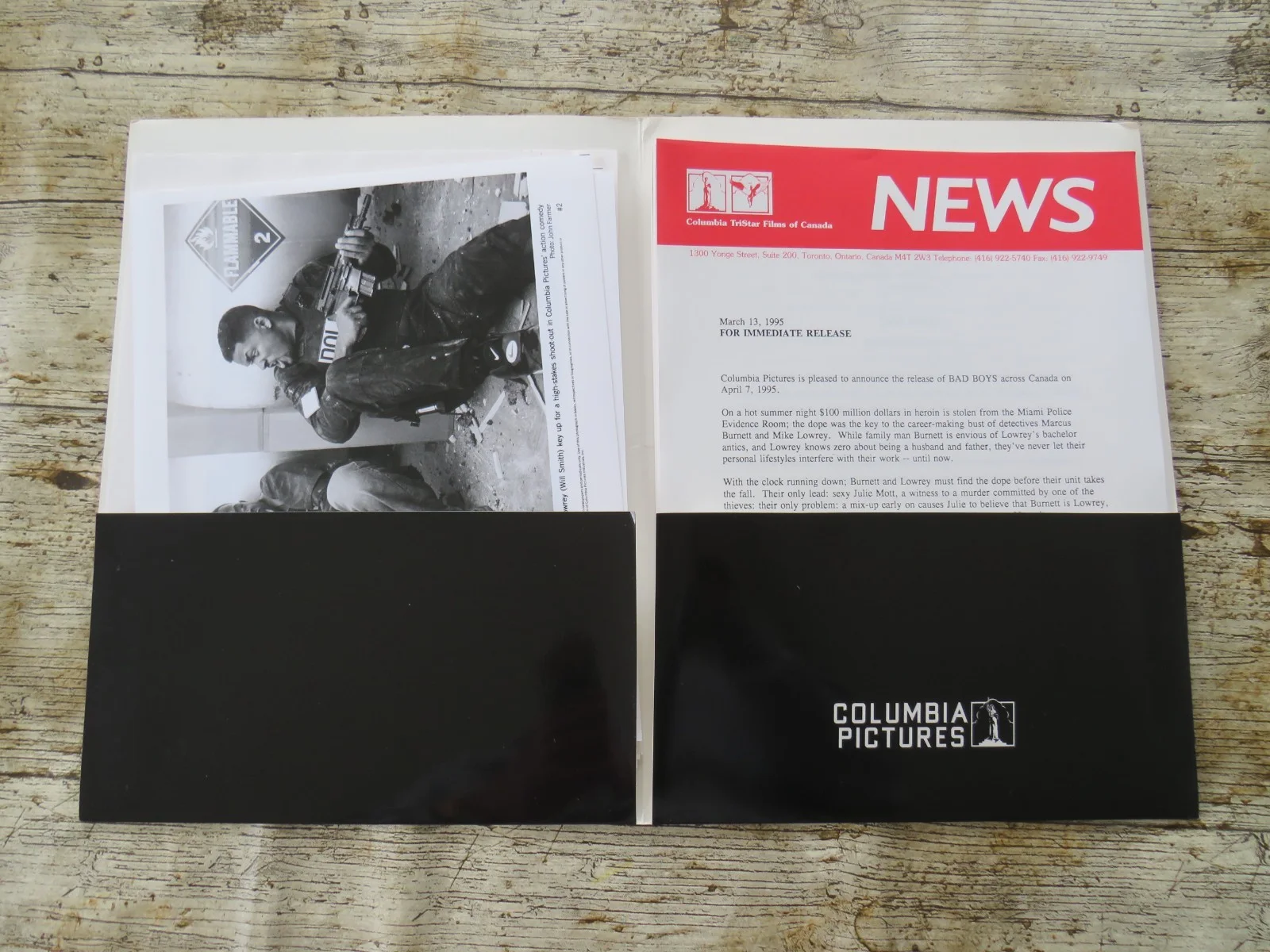 BAD BOYS ORIGINAL 1995 CINEMA MOVIE FILM PRESS KIT Will Smith 11 PHOTOS 90's, изображение 2