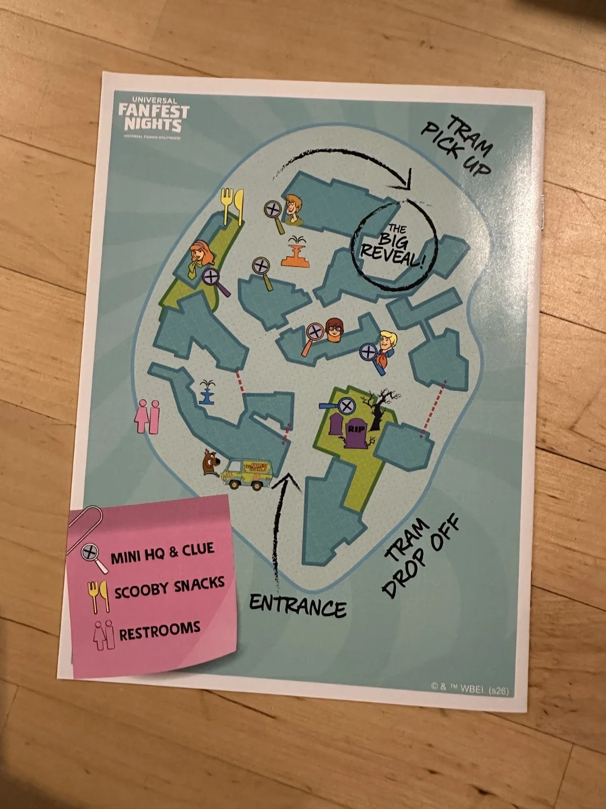 SCOOBY DOO MYSTERY INC MANUAL UNIVERSAL STUDIOS FAN FEST NIGHTS ON THE BACKLOT, изображение 2