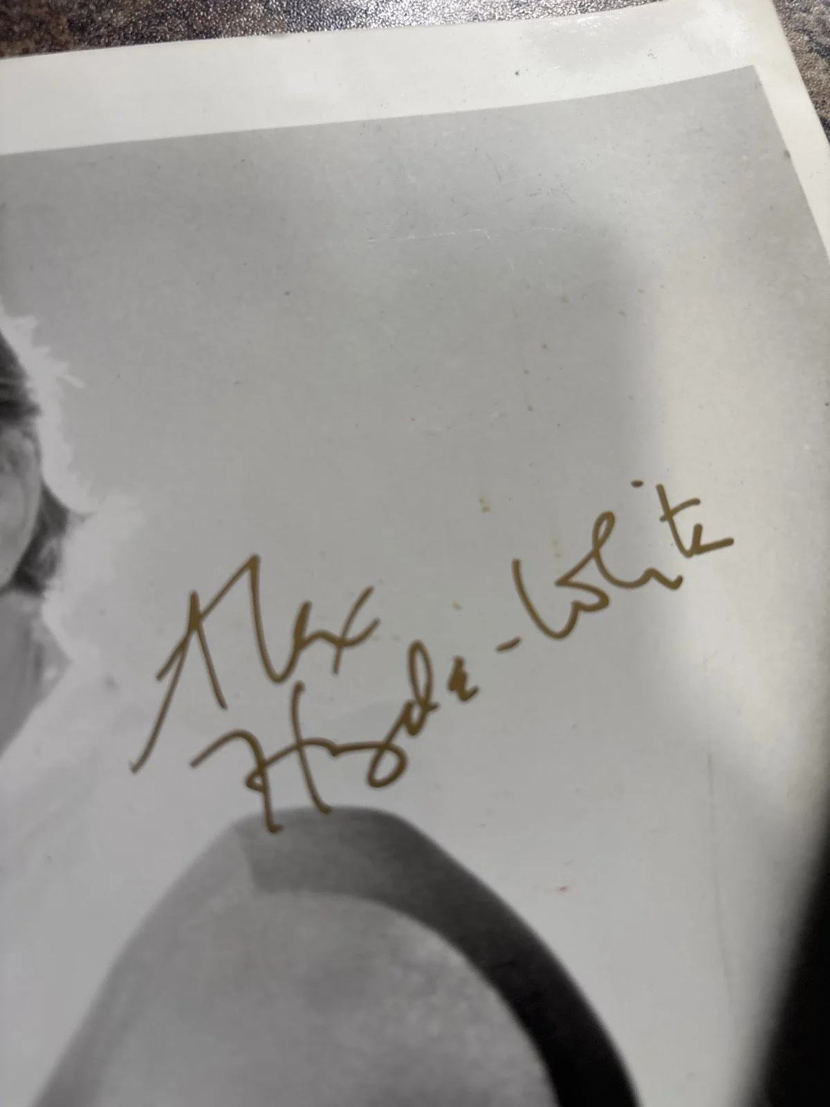 Alex Hyde-White Signed Fantastic Four Mr Fantastic Promo Photo Autograph, image 3