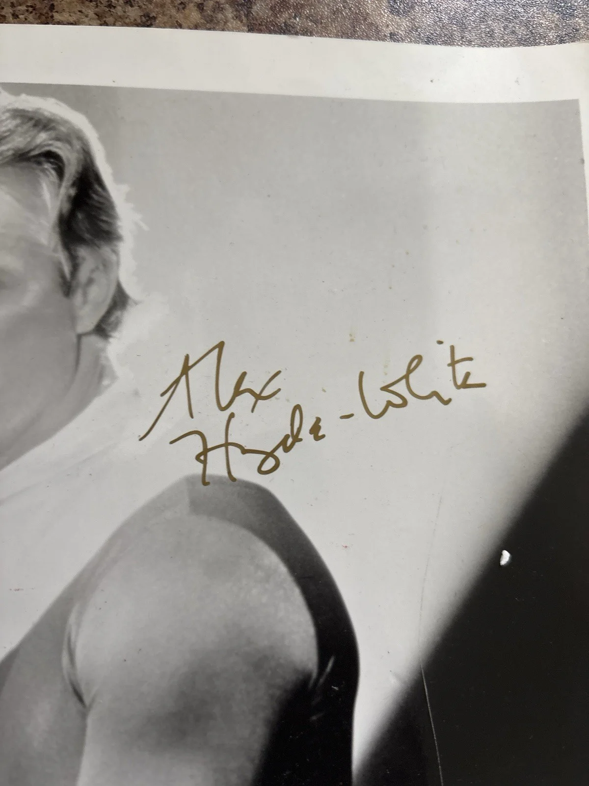 Alex Hyde-White Signed Fantastic Four Mr Fantastic Promo Photo Autograph, image 4