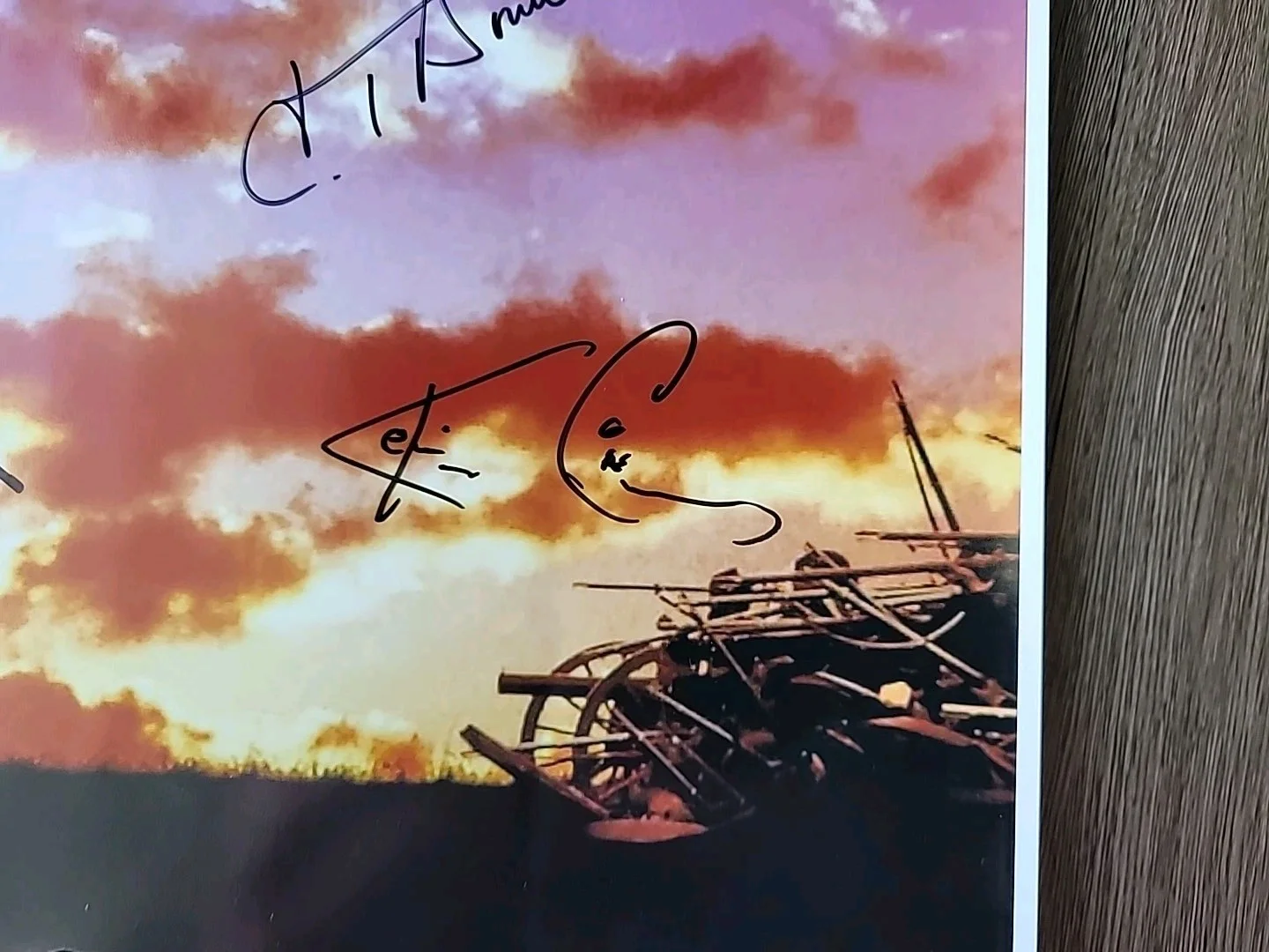 Gettysburg 11x14 Signed Autographed Martin Sheen C. Thomas Howell, Kevin Conway, image 3