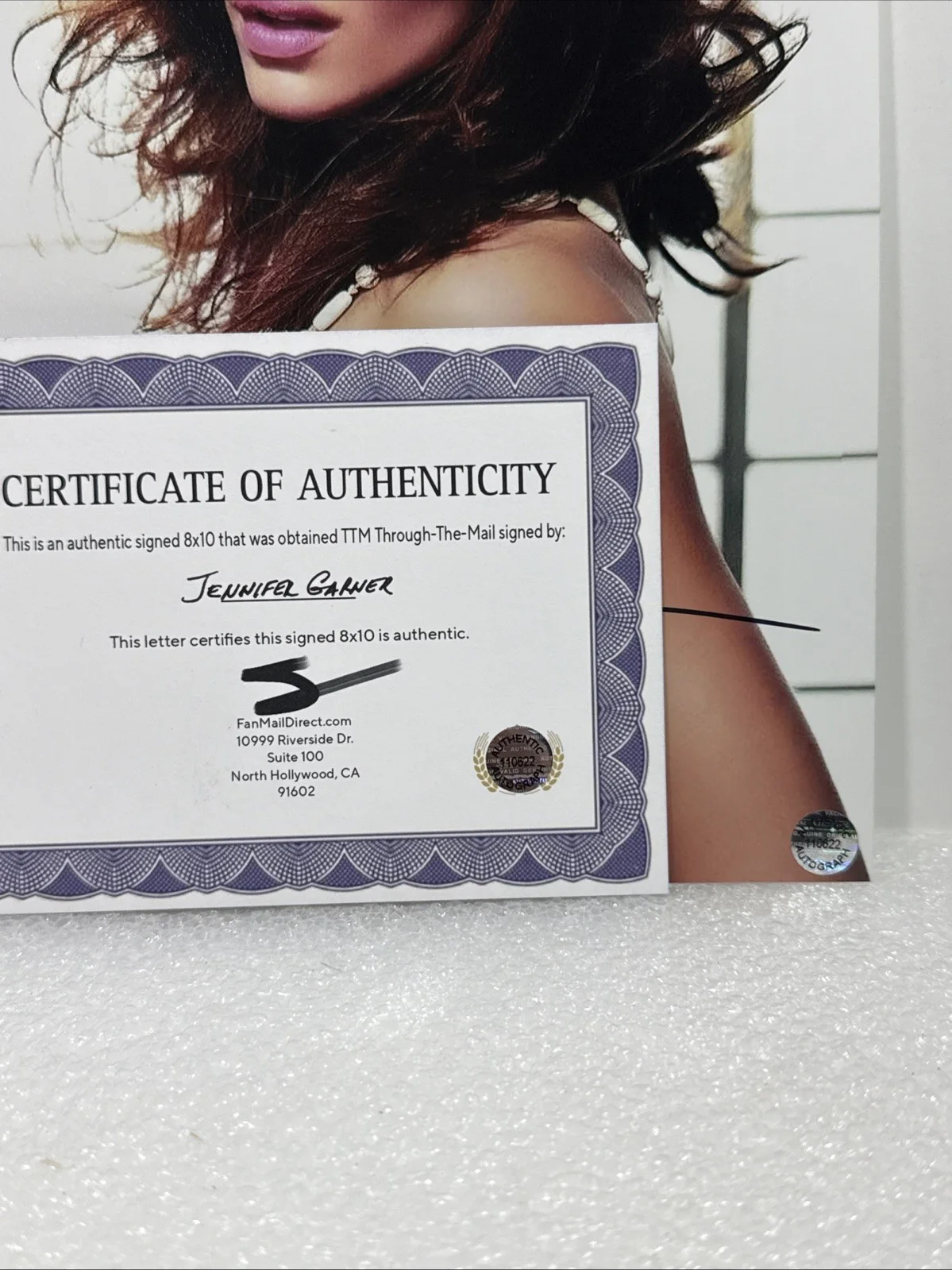 Jennifer Garner (Actress) Signed Autographed 8x10 photo - AUTO w/COA, изображение 2