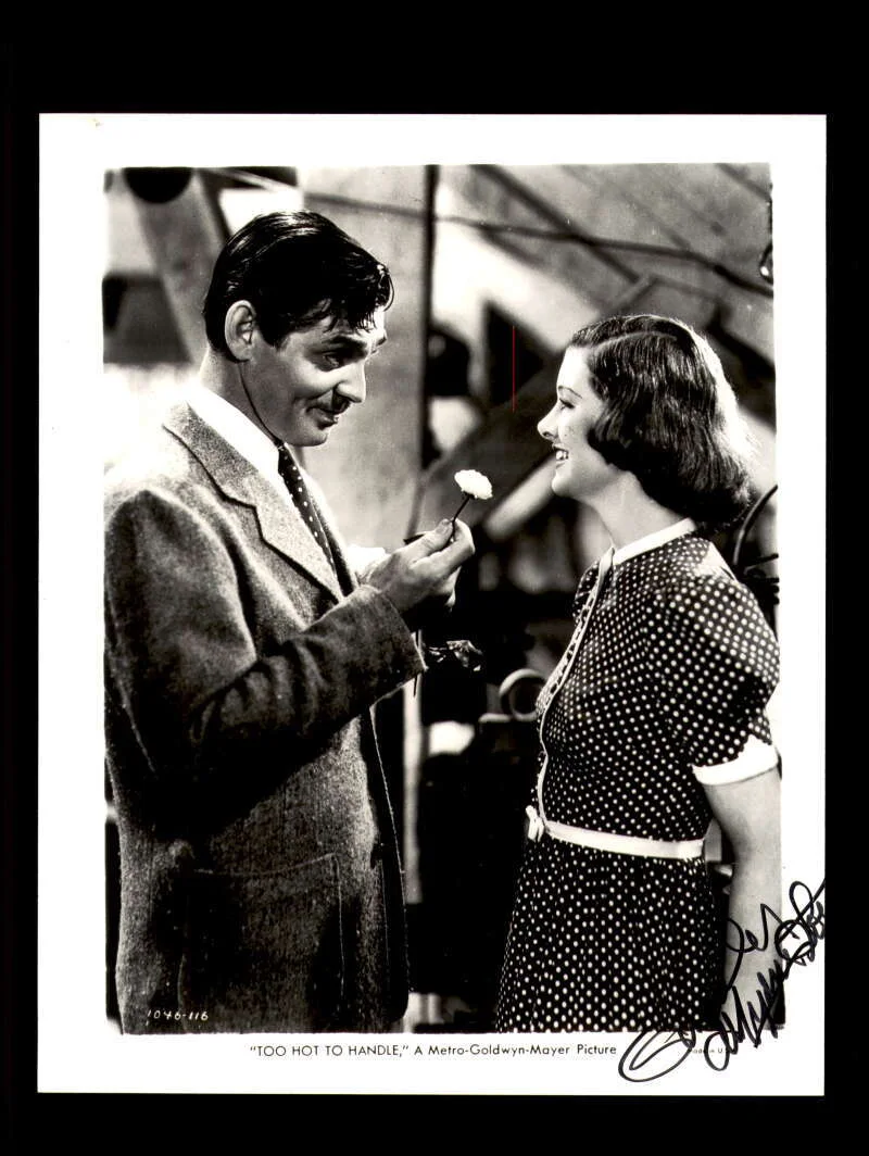 Myrna Loy — Myrna Loy JSA Coa Signed 8x10 Photograph Autograph
