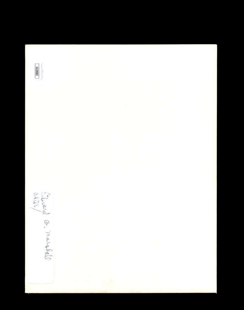 Eg Marshall — Eg Marshall JSA Coa Signed 7x9 Vintage Photo Certified Autograph, изображение 2