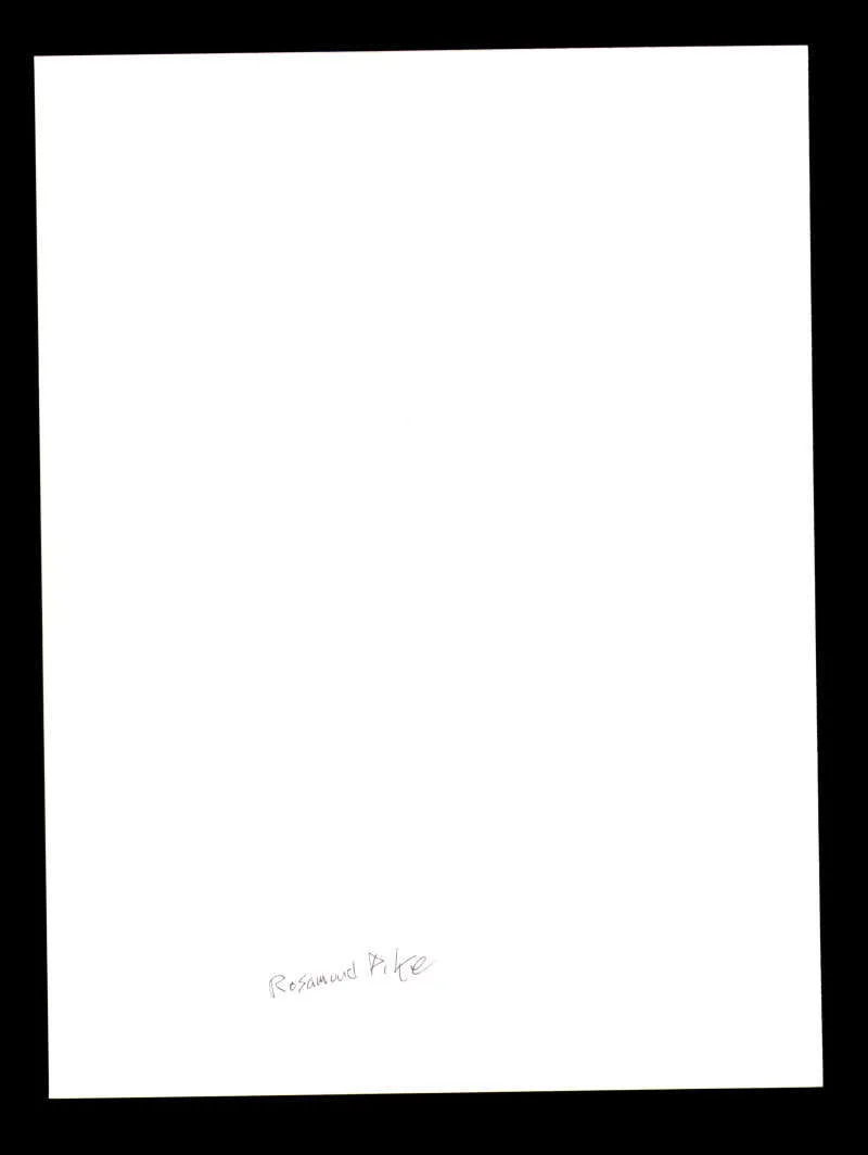 Rosamund Pike — Rosamund Pike JSA Coa Signed 8x10 Photograph James Bond Autograph, image 2