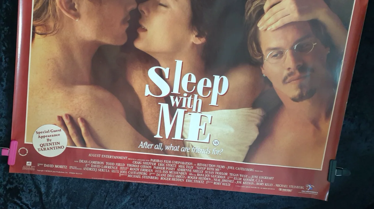 Sleep With Me 1994 Original UK Quad Poster 40" x 30" Quentin Tarantino, image 3