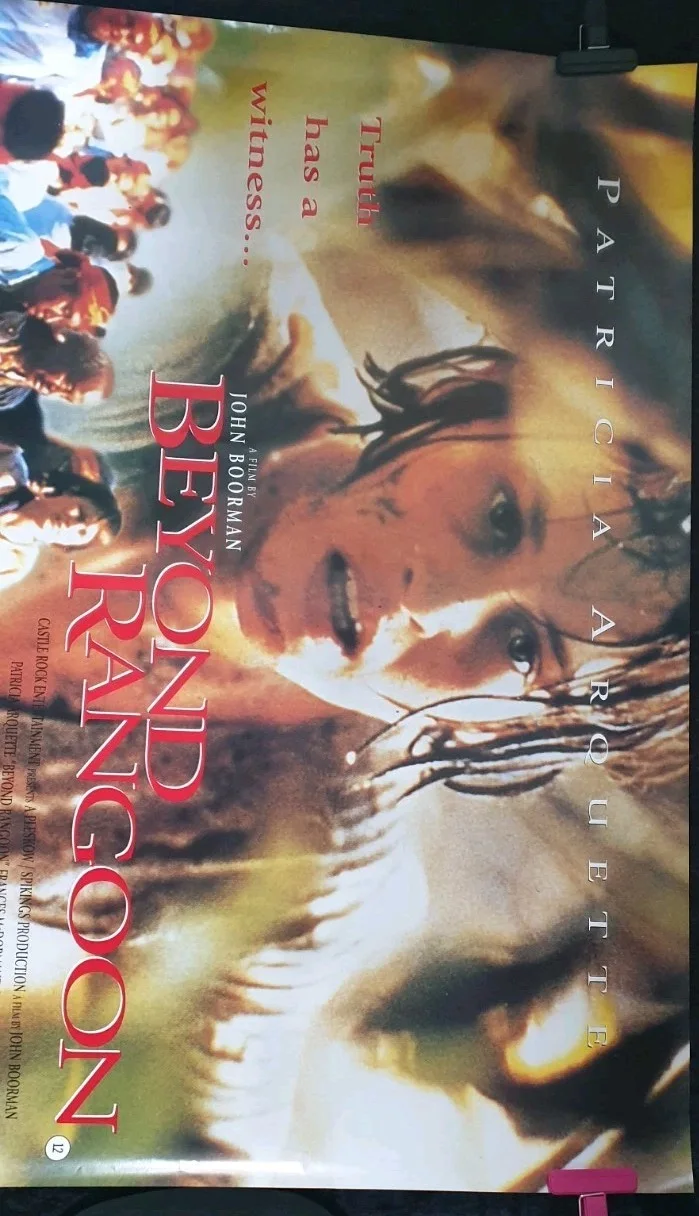 Beyond Rangoon 1995 Original UK Quad Movie Poster 40" x 30" Patricia Arquette, изображение 5