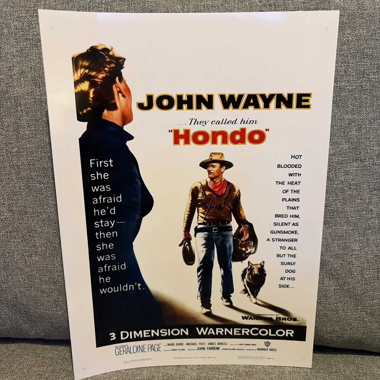 John Wayne Film Poster Prints A4 14x Western, image 3