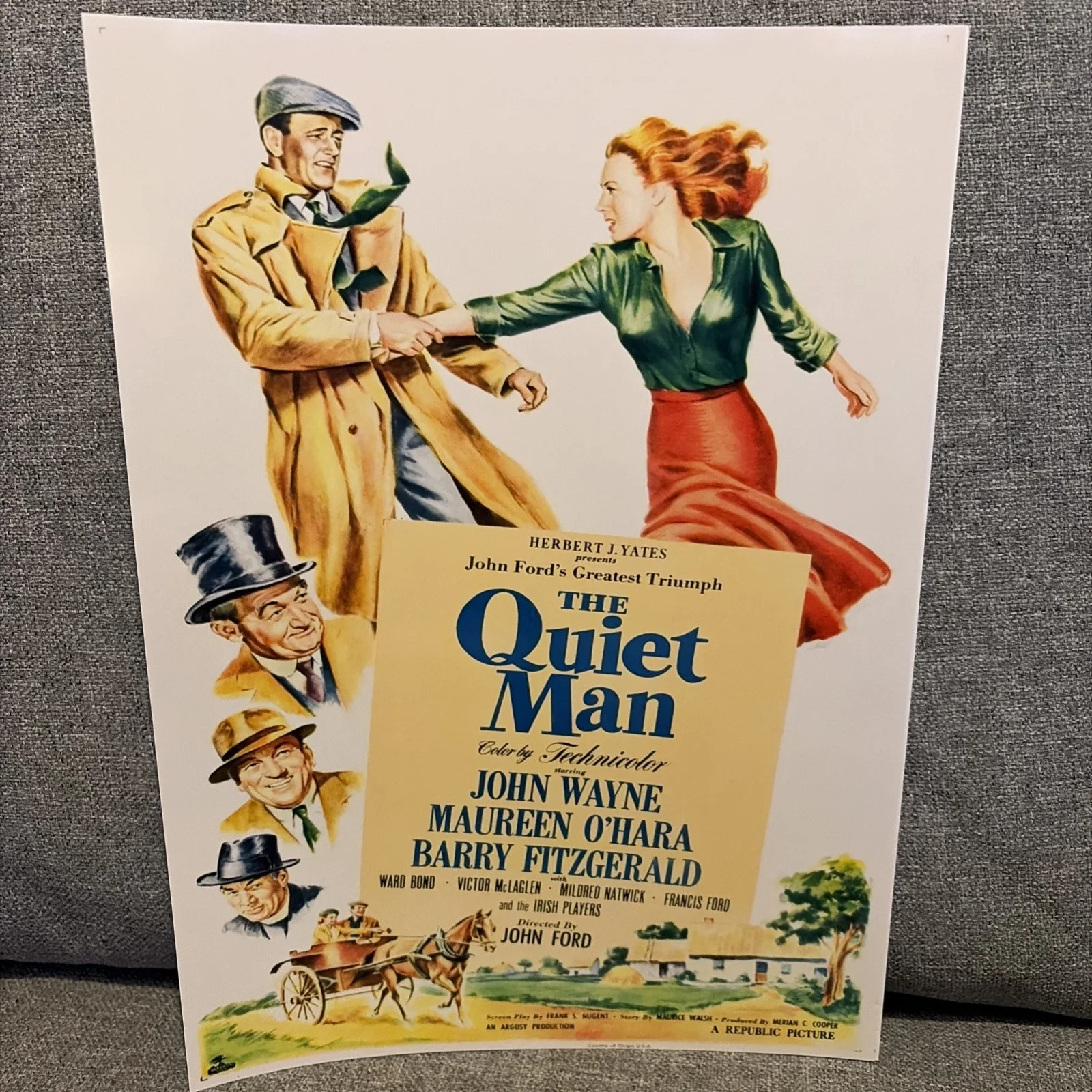 John Wayne Film Poster Prints A4 14x Western, image 4