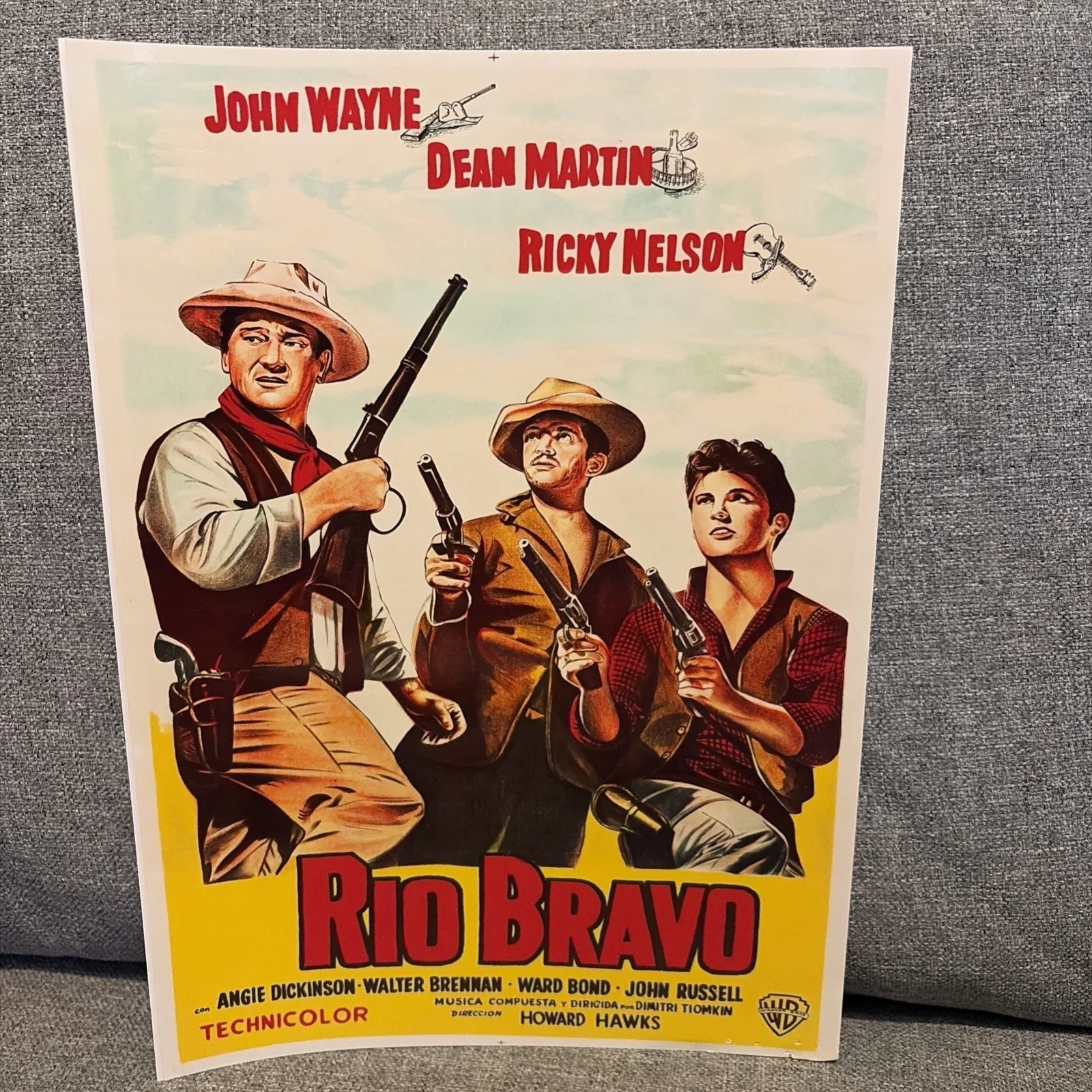 John Wayne Film Poster Prints A4 14x Western, image 5