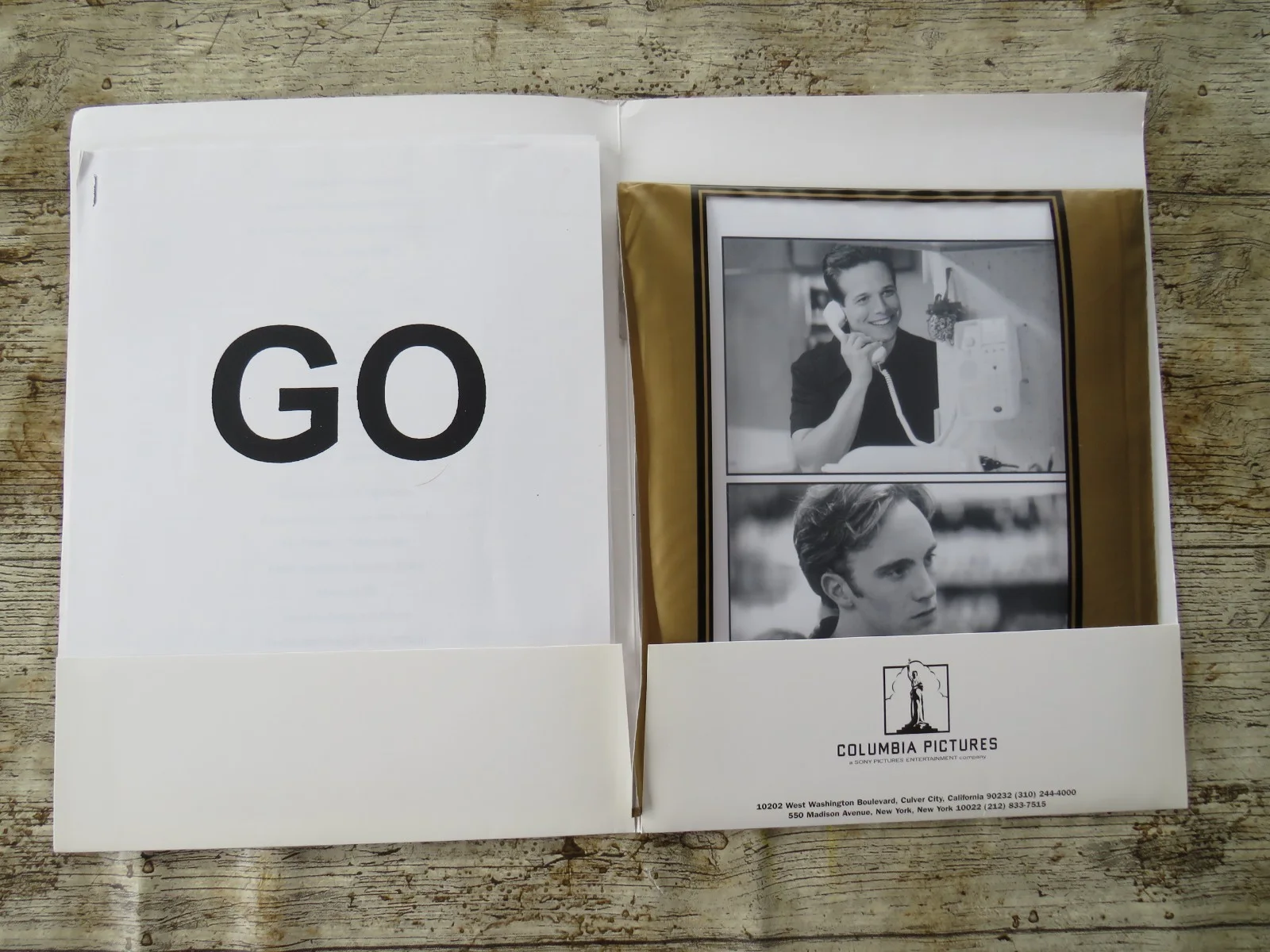 GO ORIGINAL 1999 CINEMA FILM MOVIE PRESS KIT 7 PHOTOS Sarah Polly Jay Mohr, изображение 2