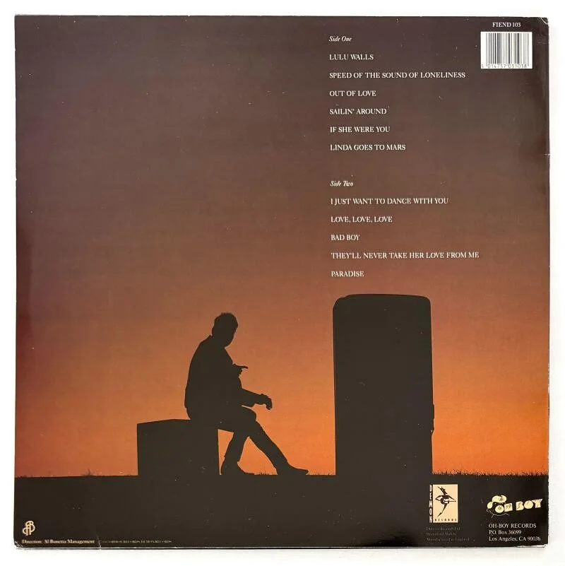 John Prine — John Prine Signed Autograph German Afternoons Album Vinyl Record LP w/ PSA COA, image 2
