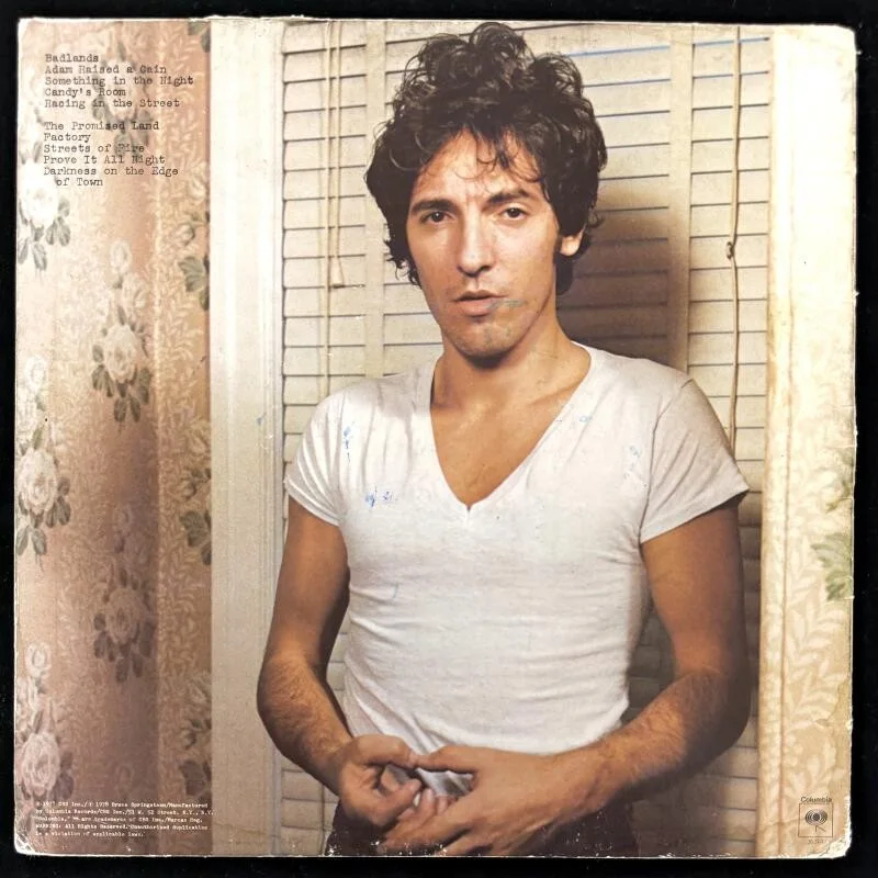 Bruce Springsteen — Bruce Springsteen Signed Autograph Darkness on the Edge of Town Album Record PSA, изображение 2