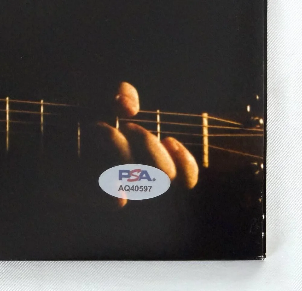 Zach Top — Zach Top Signed Autograph Album Vinyl Record - Ain't In It For My Health PSA COA, изображение 3